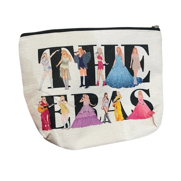 Bags | Taylor Swift The Eras Tour Cosmetic Makeup Pouch Bag | Poshmark